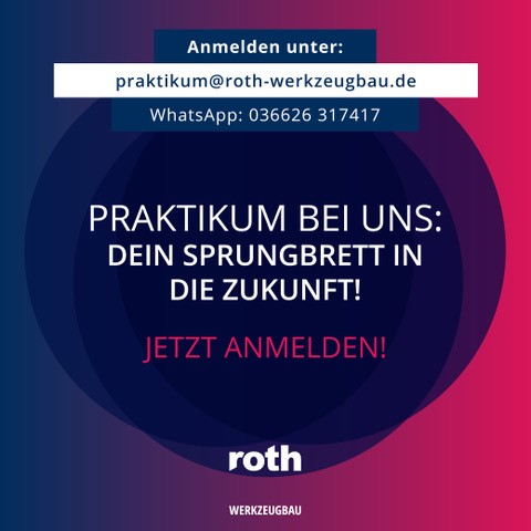 Praktikum bei roth